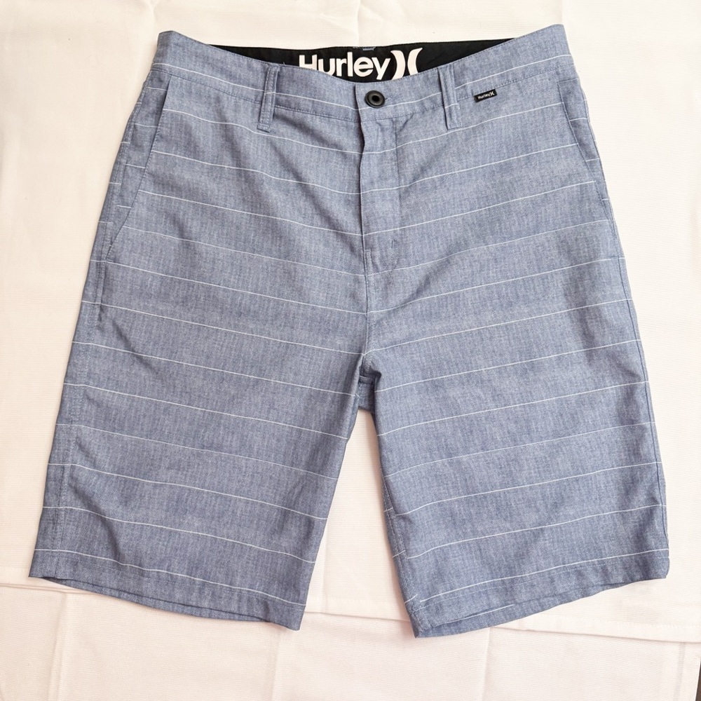 Men’s Hurley Blue Striped Men's Shorts size 30